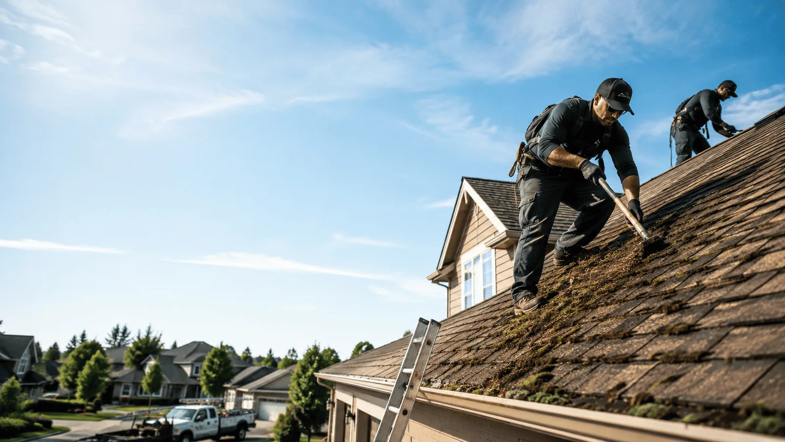 Roof Moss Removal in Clarksville, MD near me